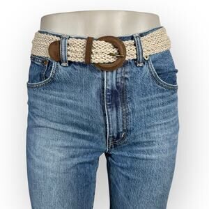 Vintage Women’s Brown Woven Belt